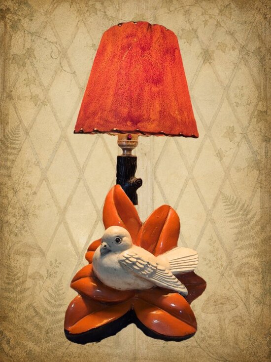 Marcel Choquette Art Other - UNIQUE M Choquette Art Peice - MCM Vintage 15" Electric Lamp